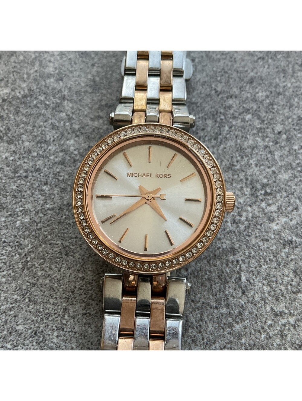 Michael Kors Darci Three-Hand Two-Tone Case & Band Women's Watch MK3298 B-G
